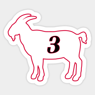 Allen Iverson Philadelphia Goat Qiangy Sticker